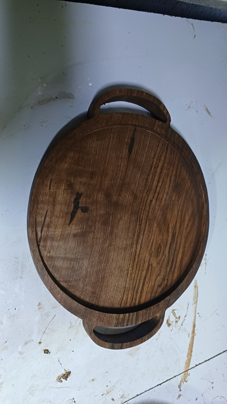 سینی چوبی دسته دار